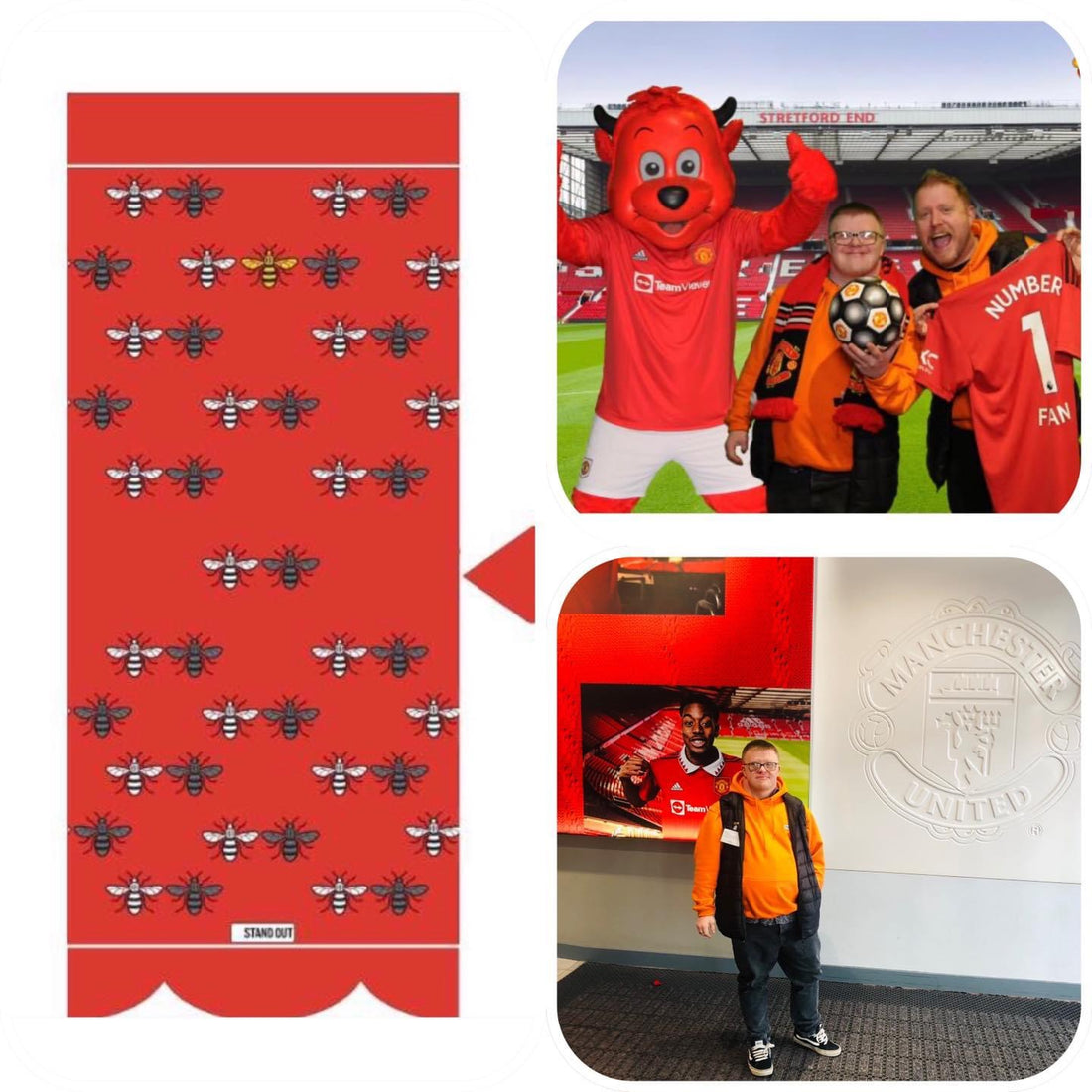 Manchester United collaborate with Stand out socks 