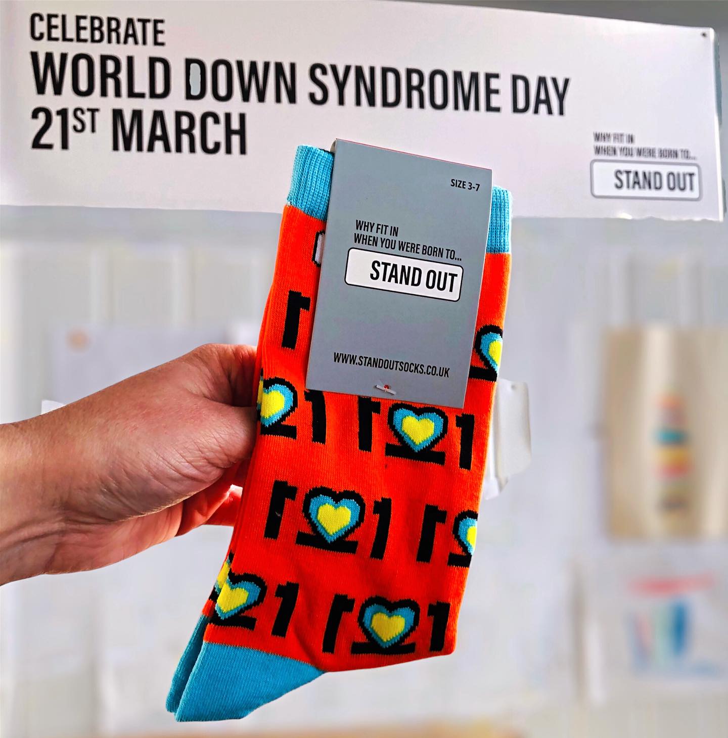 Down Syndrome Awareness Socks