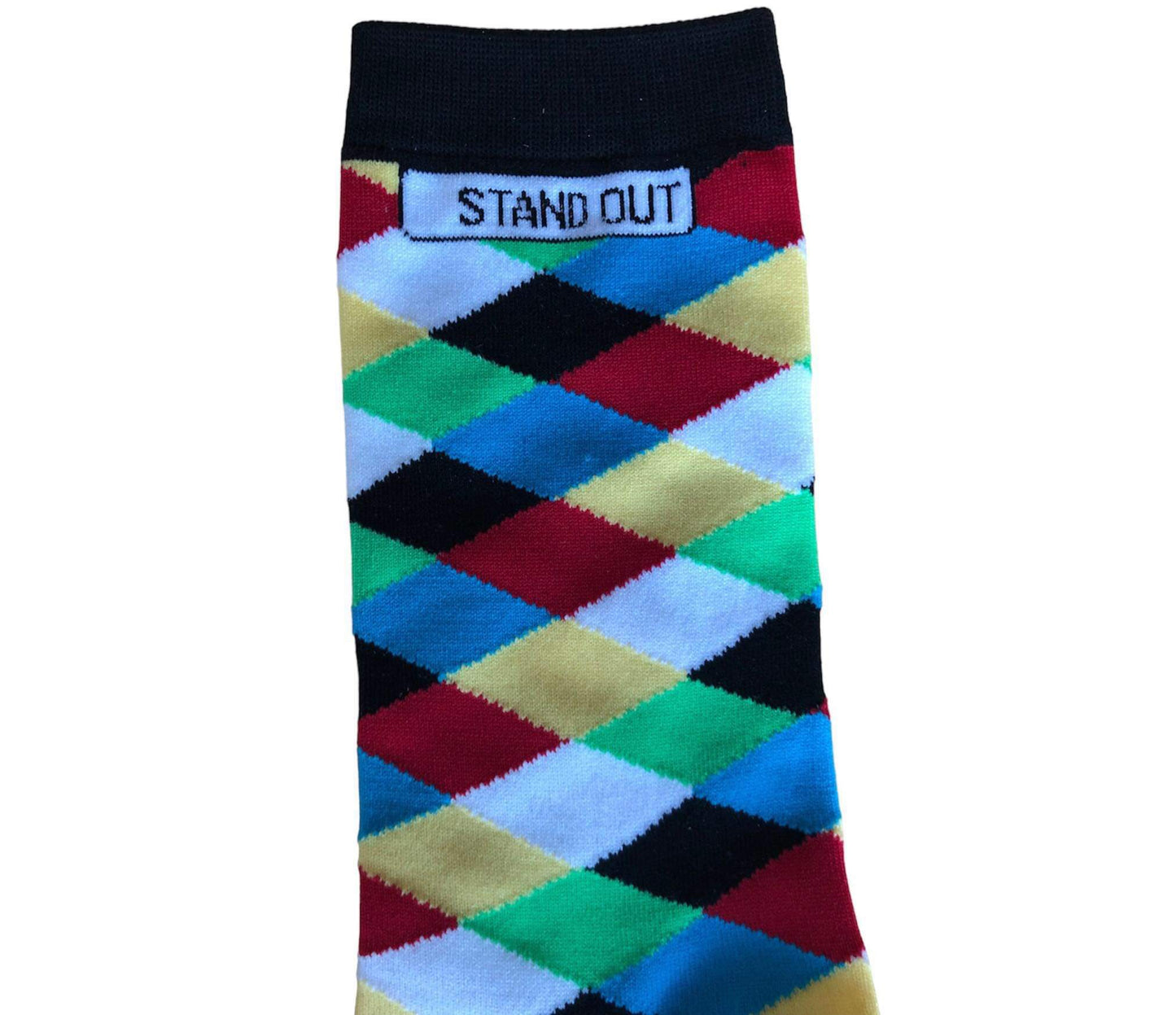 Stand Out Socks Harlequin Patterned Socks That Give back