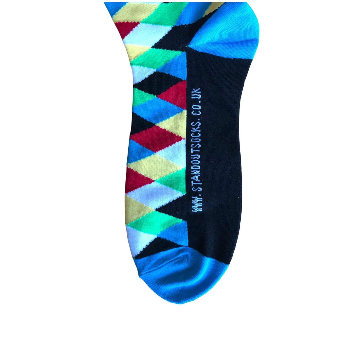 Stand Out Socks Harlequin Patterned Socks That Give back