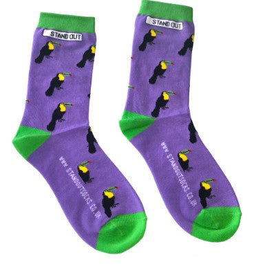 A Pair Of Stand Out Toucan Socks