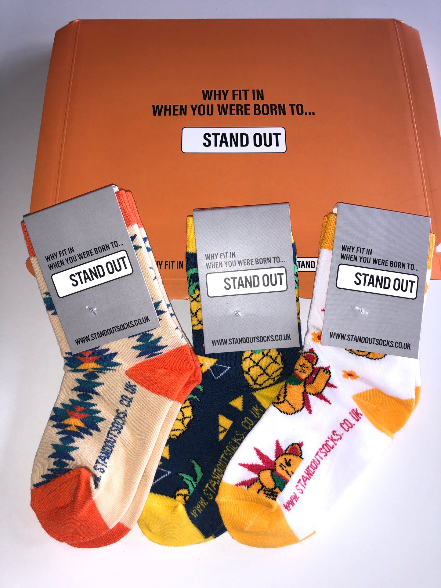 Stand Out Kids Socks Gift Box