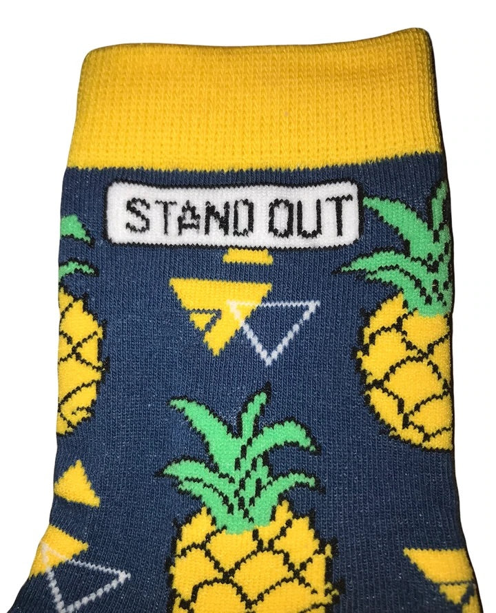 Stand out socks kids pineapple funk socks