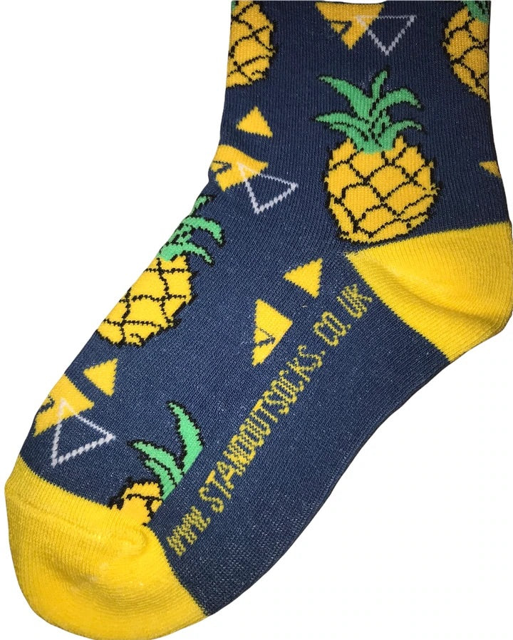 Stand out socks kids pineapple funk socks