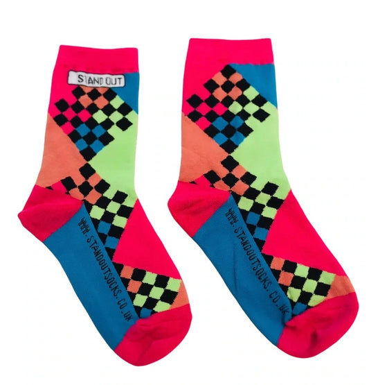 Stand Out Socks Kids Top Of The Socks - Funky Fun Crew Socks