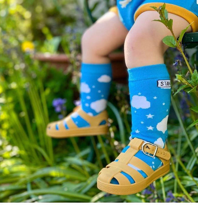 stand out socks kids cloud socks